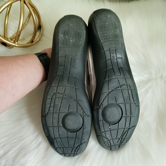 Ros Hommerson Candid Silver loafers flats Comfy Size 9 - Picture 5 of 16